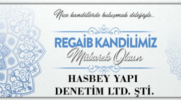 HASBEY YAPI KANDİL MESAJI…