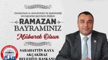 SABAHATTİN KAYA AKÇAKİRAZ BELEDİYE BAŞKANI