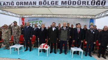 Elazığ’da 2 Bin 300 Fidan Toprakla Buluştu