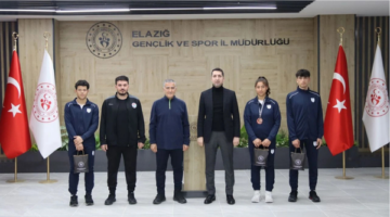 Elazığ’lı Sporcularımız ENKA Spor Kulübünde