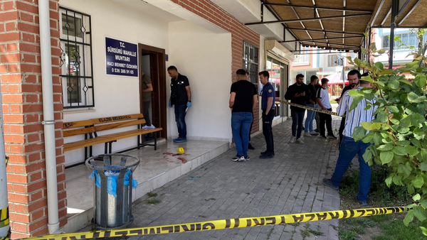 Sürsürü Mahallesi Muhtarı Silahlı Saldırıda Yaralandı