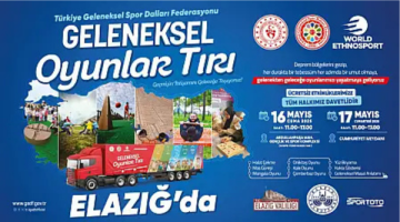 Geleneksel oyunlar tırı, Elazığ’da çocuklarla buluşacak
