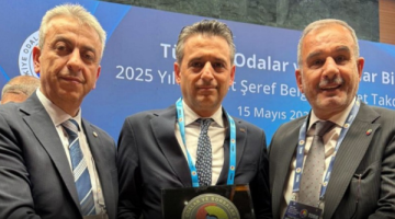Başkan Alan, TOBB 2025 Yılı Hizmet Şeref Belgesi Takdim Töreni’ne Katıldı