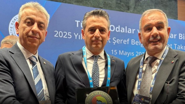 Başkan Alan, TOBB 2025 Yılı Hizmet Şeref Belgesi Takdim Töreni’ne Katıldı
