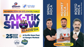 Elazığ Belediyesi, Tak-Tik Şov’u Öğrencilerle Buluşturacak