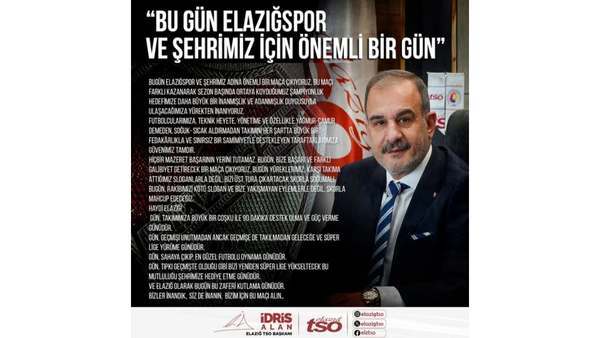 Başkan Alan: “Başaracağımıza İnanın ve Bu Maçı Alın”
