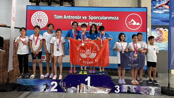 Elazığ Belediyespor Kulübü Yüzme Takımı’ndan Önemli Başarı