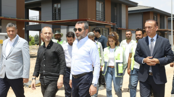 Başkan Şerifoğulları, Batı Prestij Projesi Alanında İncelemede Bulundu