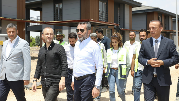 Başkan Şerifoğulları, Batı Prestij Projesi Alanında İncelemede Bulundu