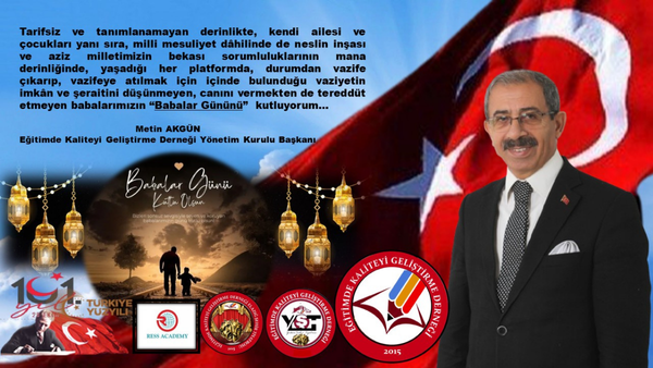 Başkan Akgün’den Babalar Günü Açıklaması