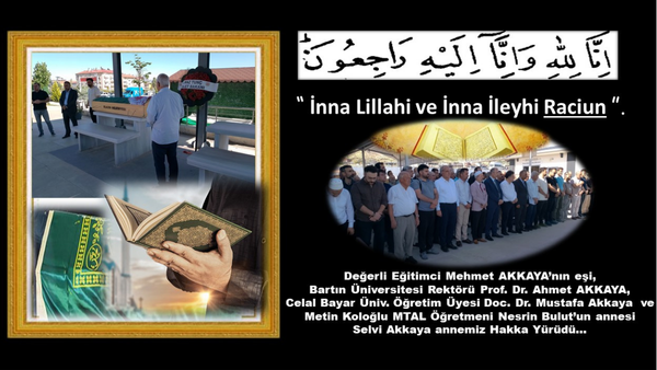Akkaya Ailesinin Acısını Paylaşıyoruz