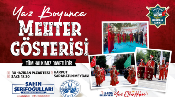 Yaz Etkinlikleri’nde, Mehteran Konseri Düzenlenecek