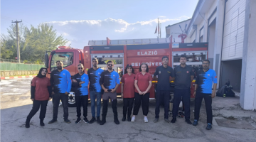 Elazığ İtfaiyesi’nden TAMGAKUT’a Yangın Eğitimi