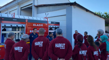 Elazığ İtfaiyesi’nden HARKUT’a Yönelik Yangın Eğitimi