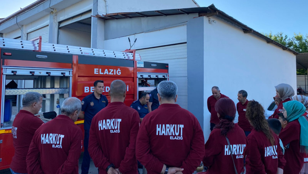 Elazığ İtfaiyesi’nden HARKUT’a Yönelik Yangın Eğitimi