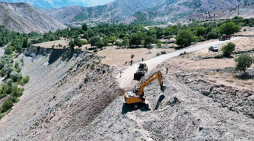 Gökdere – Gemtepe Güvenlik Yolu ve Altyapı Çalışmaları Devam Ediyor