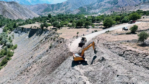 Gökdere – Gemtepe Güvenlik Yolu ve Altyapı Çalışmaları Devam Ediyor
