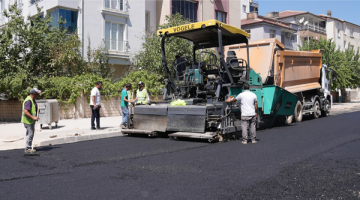 Elazığ’da Asfalt Seferberliği Sürüyor