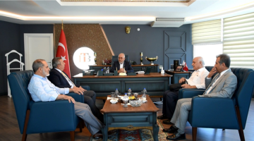 Malatya Ticaret Borsası Başkanı Özcan’dan Başkan Dumandağ’a Ziyaret