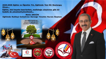 Başkan Akgün; ‘2025-2026 Eğitim ve Öğretim Yılı, Eğitimde Yeni Bir Başlangıç Olsun’