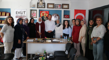 Elazığ AK Parti Milletvekili Mahmut Rıdvan Nazırlı’dan EKUT’a Ziyaret