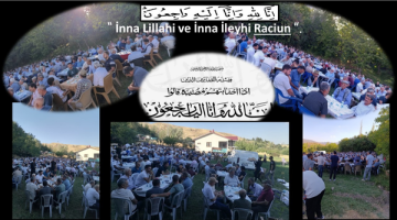 Yazıcı Ailesi(Orhanoğulları), Etem (Orhan) YAZICI ve Kıymetli Eşi Ayşe YAZICI’yı Dualarla Andı