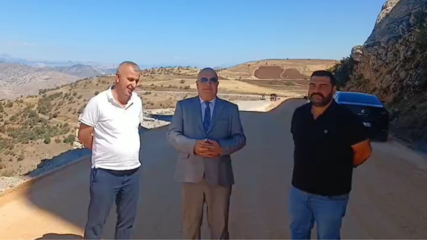 İl Özel İdaresi Anguzu Baba Yolunda Çalışmalarını Sürdürüyor