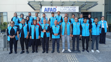 EKUT Ekibi Afet Farkındalık ve Kentsel Arama Kurtarma Eğitimini Tamamladı