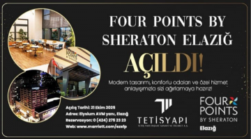 Four Points by Sheraton Elazığ Hizmete Açıldı