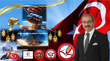 Başkan Akgün’den Ramazan-ı Şerif Açıklaması